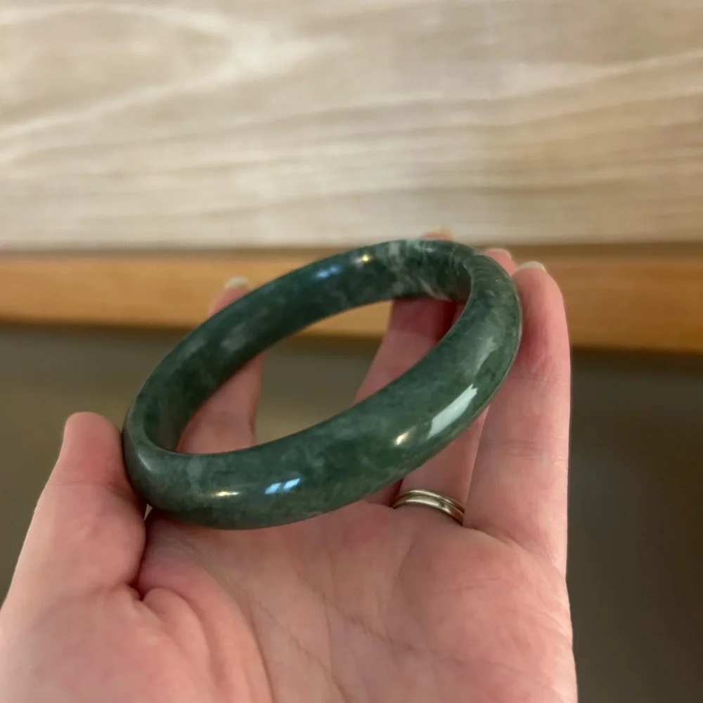Real Jade bracelet medium - Picture 5 of 7